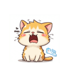 可愛いネコのイラストだよ．（個別スタンプ：33）