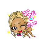 かわいいギャルの日常会話（個別スタンプ：1）