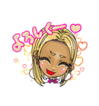 かわいいギャルの日常会話（個別スタンプ：3）