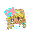 かわいいギャルの日常会話（個別スタンプ：6）