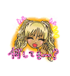 かわいいギャルの日常会話（個別スタンプ：8）