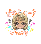かわいいギャルの日常会話（個別スタンプ：18）
