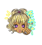 かわいいギャルの日常会話（個別スタンプ：21）