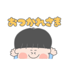 ぱっつん赤ちゃん（個別スタンプ：37）