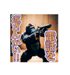 要求をする、ゴリラさん（個別スタンプ：2）