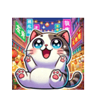夜市ねこ（個別スタンプ：6）