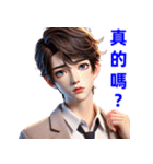 超実用的！イケメンとの日常会話（個別スタンプ：24）