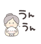 かわいいばぁば♡つかえるデカ文字（個別スタンプ：27）