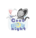 くろにゃんズ1（個別スタンプ：6）