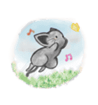 くろにゃんズ1（個別スタンプ：25）