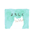 【日常】しろねこ（個別スタンプ：28）