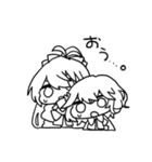 弦巻マキ＆宮舞モカ × ぬくぬくにぎりめし（個別スタンプ：33）