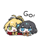 弦巻マキ＆宮舞モカ × ぬくぬくにぎりめし（個別スタンプ：36）