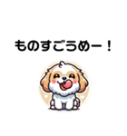 おもしろシーズー犬の岡山弁スタンプです。（個別スタンプ：12）