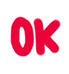 手書き文字スタンプ（挨拶など40個）（個別スタンプ：10）