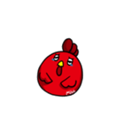 コケッと鶏スタンプ（個別スタンプ：1）