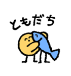 ゆるかわいい とりとさかな（個別スタンプ：3）