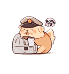 policeman pomerian（個別スタンプ：6）