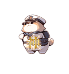 policeman pomerian（個別スタンプ：12）