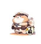 policeman pomerian（個別スタンプ：14）