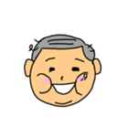 よく使う顔スタンプ（おじさん）（個別スタンプ：1）