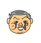 よく使う顔スタンプ（おじさん）（個別スタンプ：6）