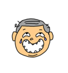 よく使う顔スタンプ（おじさん）（個別スタンプ：11）