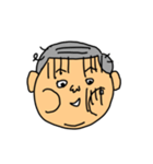 よく使う顔スタンプ（おじさん）（個別スタンプ：17）