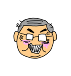 よく使う顔スタンプ（おじさん）（個別スタンプ：20）