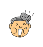 よく使う顔スタンプ（おじさん）（個別スタンプ：21）