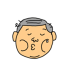よく使う顔スタンプ（おじさん）（個別スタンプ：22）