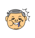 よく使う顔スタンプ（おじさん）（個別スタンプ：23）