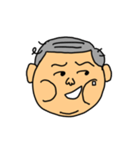 よく使う顔スタンプ（おじさん）（個別スタンプ：25）