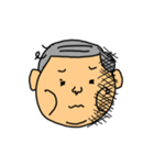 よく使う顔スタンプ（おじさん）（個別スタンプ：27）