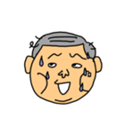 よく使う顔スタンプ（おじさん）（個別スタンプ：28）