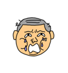 よく使う顔スタンプ（おじさん）（個別スタンプ：32）