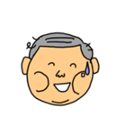 よく使う顔スタンプ（おじさん）（個別スタンプ：36）