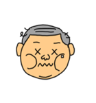 よく使う顔スタンプ（おじさん）（個別スタンプ：37）