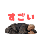 寝る老人（個別スタンプ：13）