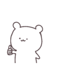 ○くまさんの日常スタンプ○【使いやすい】（個別スタンプ：34）