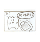 ノートにあった落書き（個別スタンプ：4）