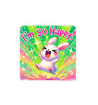 英語とうさぎ（個別スタンプ：13）