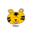 とらENGLISH 2（個別スタンプ：7）