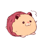 焼き芋ハムスターのほくほくちゃん（個別スタンプ：6）