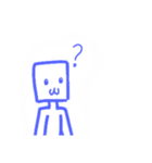 ただの落書きスタ（個別スタンプ：8）
