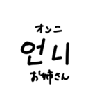 韓国語ハングル文字スタンプ2（個別スタンプ：31）