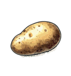 ただ野菜だけ（個別スタンプ：11）