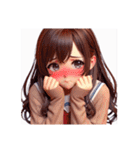 The Many Faces of Cuties（個別スタンプ：17）