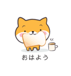 明るいワンコスタンプ（個別スタンプ：6）