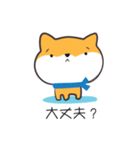 明るいワンコスタンプ（個別スタンプ：9）